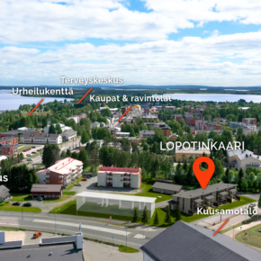 Ilmakuva merkinnöillä